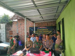 Danramil 0816/05 Tulangan Kapten Inf Moh Said Resmikan Rehabilitasi Rumah Tidak Layak Huni