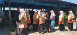Personil Dan Persit Koramil 0816/08 Jabon Melaksanakan Halal Bi Halal.