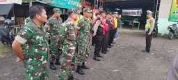 Koramil 0816/09 Krian Berperan Aktif dalam Pengamanan Fun Run Ulang Tahun SMK 1 Krian
