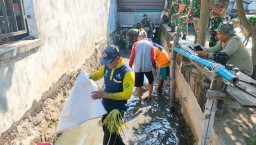 Satgas TMMD 120 Kodim 0816/Sidoarjo Beraksi, Normalisasi Sungai untuk Masyarakat Sejahtera
