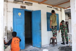 Proses Menuju Kebahagiaan, Rumah Baru Bagi Bu Umami dan Bu Kasiati melalui TMMD ke-120 Kodim 0816/Sidoarjo