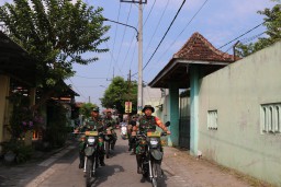 Dandim 0816/Sidoarjo dan Jajaran, Memimpin Patroli Menuju Kemajuan Desa Penambangan