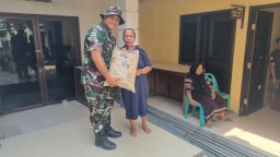 Satgas TMMD ke-120 Sidoarjo Berikan Bantuan Benih Padi untuk Peningkatan Pertanian Lokal