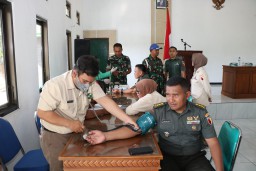 Peduli Kesehatan Anggota, Kodim 0816/Sidoarjo Sukses Gelar Rikkes Kesehatan