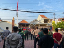 Jalin Senergitas TNI-POLRI, Polsek Dan Koramil 0816/15 Sukodono Gelar Apel Dan Doa Bersama