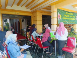 Kodim 0816/Sidoarjo Gelar Kegiatan Pembinaan KB Kesehatan di Desa Wonokupang