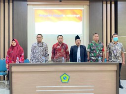 Mewakili Danramil Bati Tuud Koramil 05/Tulangan Hadiri Kegiatan Lokakarya Mini Lintas Sektor