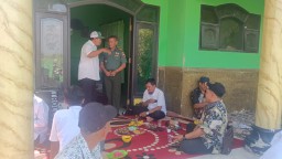 Babinsa Koramil 0816/05 Tulangan Hadiri sosialisasi Rembug Tani