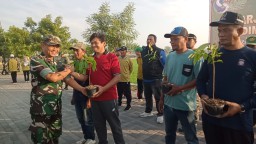 Progam Penghijauan & Bersih Kodim 0816/ Sidoarjo 24 Siap