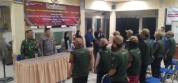 Babinsa Boro Sertu Catur W.S Hadiri Giat Pembubaran Masa Kerja PPDP (Pantarlih) Pilgub & Pilbup 2024