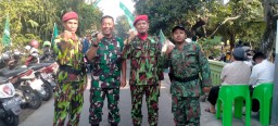 Sinergitas Anggota Babinsa Koramil 06 Tanggulangin Hadiri Pengajian Umum