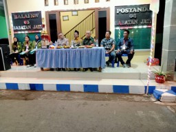 Semarak lomba kebersihan lingkungan RW 03 Babatan Jati Sidoarjo berlangsung meriah.