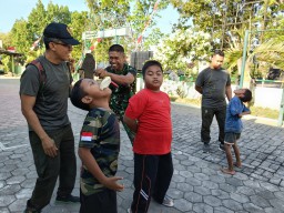 Koramil 0816/11 Tarik Beserta Keluarga Meriahkan Hari Kemerdekaan Ke-79 TA 2024 Dengan Berbagai Kegiatan Lomba