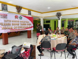 Coffee Morning Hankamtibmas Pilkada Damai Tahun 2024 Koramil 0816 / 03 Buduran