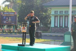 Semangat Pengabdian dan Dedikasi Prajurit, Kodim 0816/Sidoarjo gelar Upacara 17-an