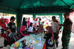Kodim 0816/Sidoarjo Gelar Pengobatan Umum Gratis dalam Rangka Peringatan HUT TNI ke-79
