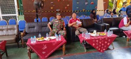 Babinsa Koramil 0816/09 Hadiri Lomba Paskibra di SMP Al-Islam Krian, Tanamkan Semangat Kebangsaan di Kalangan Pelajar