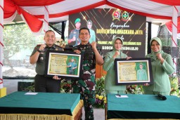 Kunjungan Kerja Brigjen TNI Danny Alkadrie di Kodim 0816/Sidoarjo, Memperkuat Kebersamaan dan Memberi Arahan Bermakna