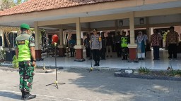 Apel Siaga Gabungan Forkopimka dalam Rangka Persiapan Pilkada 2024
