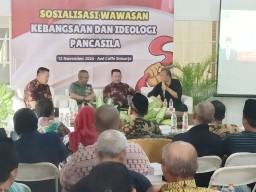 Kasdim 0816/Sidoarjo Berikan Sosialisasi Wawasan Kebangsaan, Ajak Pemuda Bangun Nilai Pancasila Perkuat Ideologi dan Persatuan di Era Modern
