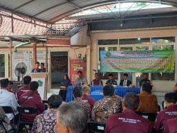 Babinsa Ngaban Hadiri Pelantikan Pergantian Antar Waktu (PAW) BPD Desa Ngaban, Kec. Tanggulangin