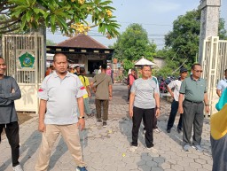 Danramil 0816/05 Tulangan Bersama Forkopimka Ajak Warga Semangat Berolahraga Lewat Senam Bersama