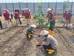 Kasdim 0816/Sidoarjo Dukung Inovasi Pemasyarakatan, Hadiri Peresmian Fasilitas Baru di Lapas Kelas I Surabaya