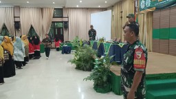 Koramil 0816/09 Krian Latih PBB Guru Muhammadiyah Krian di Trawas, Wujudkan Sinergi dan Komunikasi Efektif