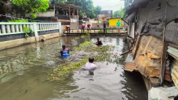 Pembersihan Sungai Sir Desa Pepelegi, Sinergi Pemerintah dan Warga Wujudkan Lingkungan Bersih