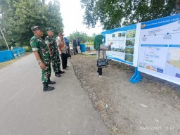 Kunjungan Kerja Dandim 0816 Sidoarjo, Tinjau Bendungan Lengkong dan Irigasi Delta Brantas, Wujud Komitmen dalam Ketahanan Pangan