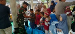 Khotmil Qur'an dan Santunan Anak Yatim di Gedangan, Danramil 0816/17: Bentuk Kepedulian dan Kebersamaan