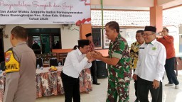 Danramil 0816/09 Krian Hadiri Pengambilan Sumpah PAW BPD Barengkrajan: TNI Dukung Demokrasi dan Tata Kelola Pemerintahan Desa