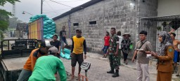 Babinsa Koramil 0816-10/Balongbendo Dampingi "SERGAB", 27 Ton Lebih Gabah Petani Sumokembangsri Terserap Bulog