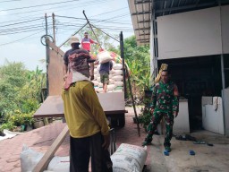 Kehangatan Sinergi di Bumi Grabagan, Babinsa dan Warga Ukir Sukses Panen Raya, Hasilkan Lebih dari 2 Ton Gabah Unggul