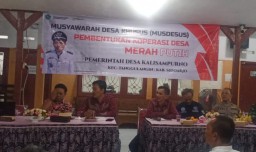 Anggota Babinsa Koramil 0816/06 Tanggulangin Hadir Kegiatan Sosialisasi Pembentukan Koperasi Merah Putih