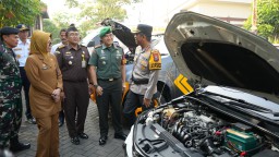 Sinergi TNI-Polri di Operasi Patuh Semeru 2025: Dandim 0816/Sidoarjo Hadiri Apel Gelar Pasukan, Tegaskan Komitmen Wujudkan Keamanan Berlalu Lintas