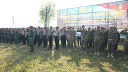 Kodim 0816/Sidoarjo Buka Karya Bakti TNI Satkowil 2025 di Desa Gempolklutuk, Merajut Kemanunggalan TNI-Rakyat lewat Aksi Nyata