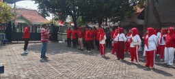 Meriah, Penuh Tawa dan Kekeluargaan, Koramil 0816/13 Wonoayu Gelar Lomba HUT RI ke-80