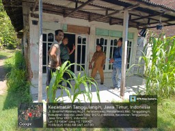 Babinsa Penatarsewu Bersama Tim Provinsi Lakukan Verifikasi RTLH
