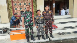 Sinergi Babinsa dan Banser di Candi: Patroli Jaga Kamtibmas, Eratkan Kebersamaan Warga