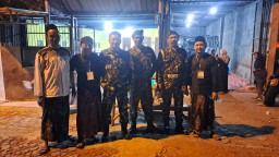 Babinsa Balongbendo Bersama Banser dan Warga Patroli Malam, Eratkan Kebersamaan di Gagangkepuhsari