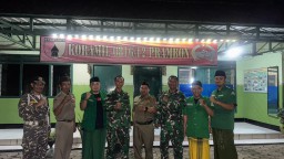 Ngopi Bareng Ansor dan Koramil Prambon: Sinergi Hangat Demi Keamanan dan Kepedulian Sosial