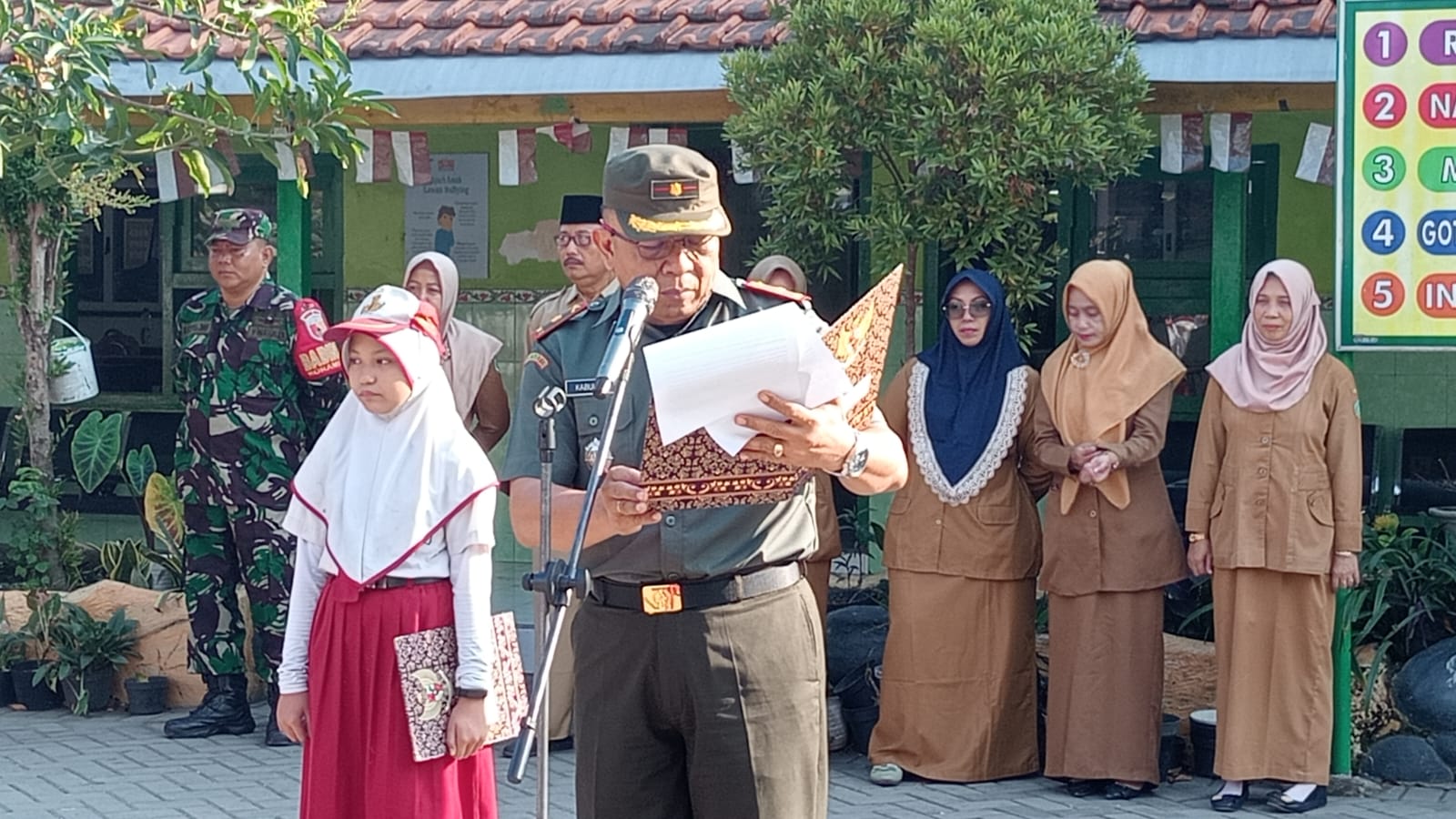 Danramil 0816/15 Sukodono Pimpin Upacara Hari Kebangkitan Nasional Ke-116