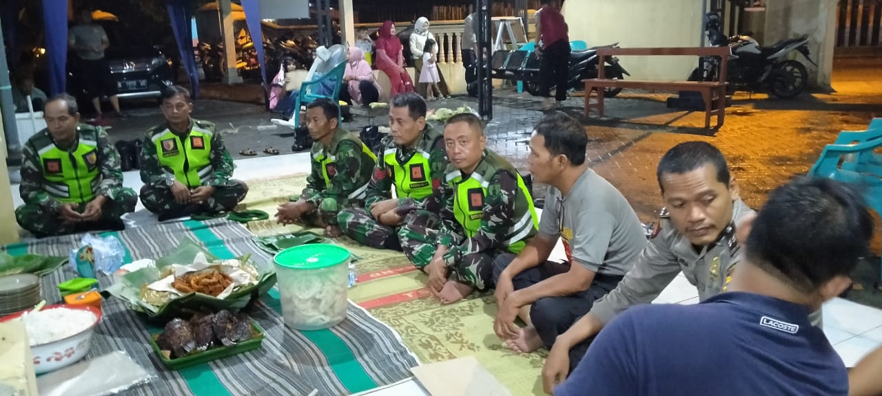 Sinergitas Keguyupan Silaturahmi Anggota Koramil 0816/11 Tarik dan Anggota