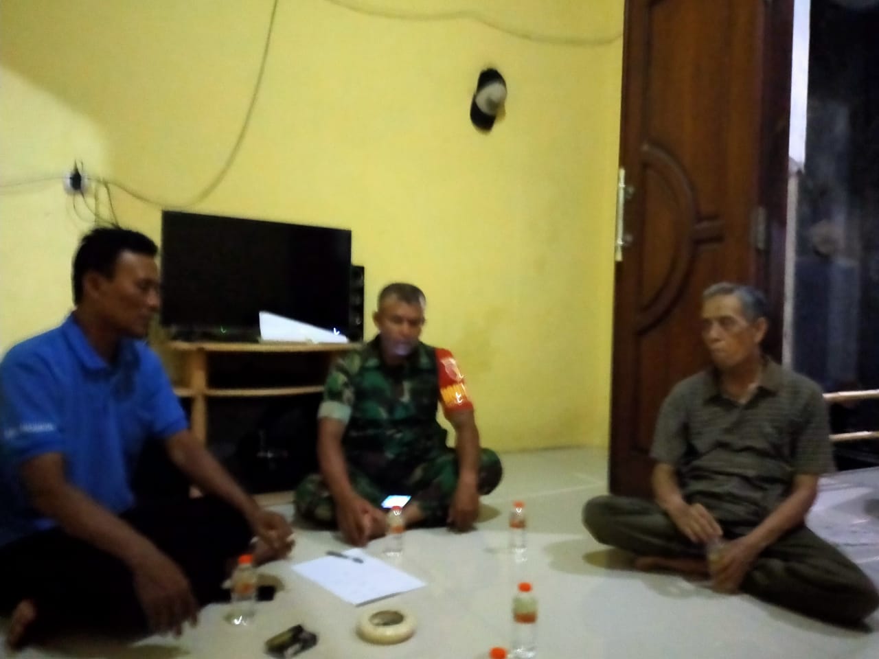 Babinsa Ramil 12/Prambon sosialisasi cegah paham radikalisme