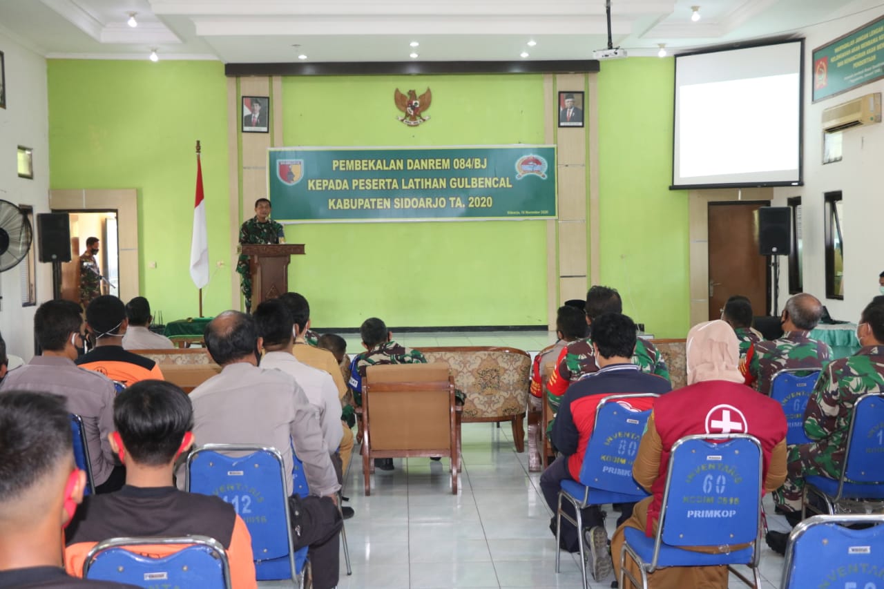 Danrem 084/BJ buka latihan Gulbencal di wilayah Kodim 0816/Sidoarjo