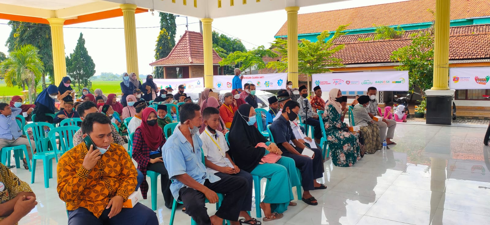 Lagi-Lagi Babinsa Ramil Tulangan Peduli Giat sosial pada masyarakat