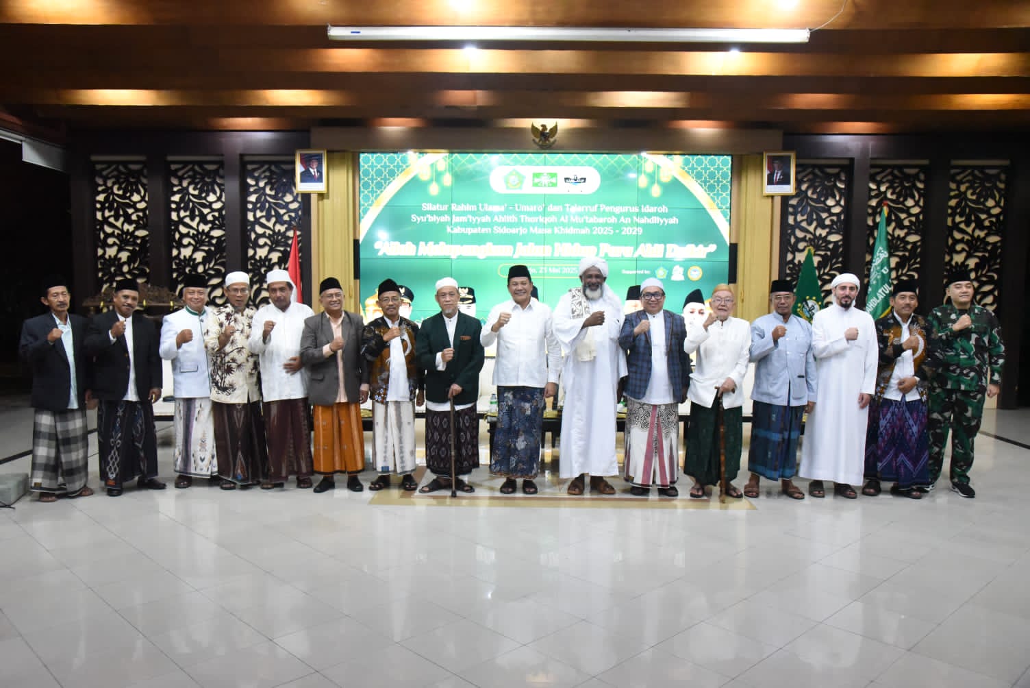Merajut Dzikir, Menyulam Harmoni : Ulama dan Umaro Sidoarjo Bersatu Meneguhkan Spiritualitas Kebangsaan