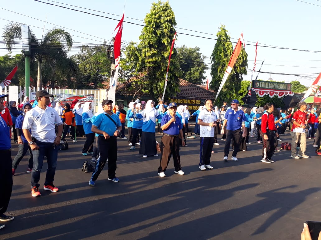 Danramil 07 Mewakili Dandim0816/Sda Menghadiri Peresmian Kampung Olah
