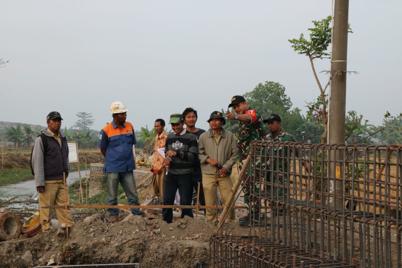 Pasi Ter : TMMD 106 Kodim 0816/Sidoarjo Telah Berhasil Guna Bagi Warga